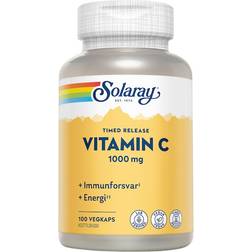Solaray Vitamin C 1000mg 100 kapslar 100 st
