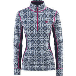 Kari Traa Rose Half Zip Baselayer Top - Royal