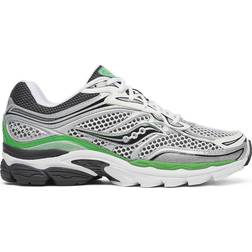 Saucony Progrid Omni 9 Mens Running Shoes - Silver/Green