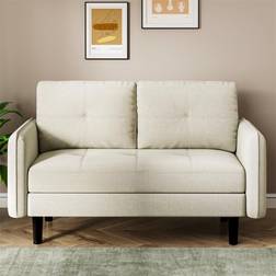 Fairmont Park Modern Couch With Thicken Cushions 2 Pock 86cm H x 148cm W x 71cm D Sofa 148cm 2 Seater