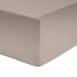Habitat Cotton Rich 180TC Neutral Fitted - King Size Bed Sheet