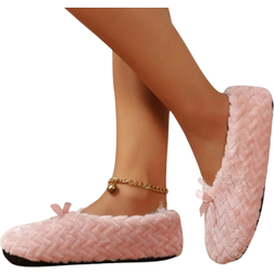 Shein Antibacterial OdorResistant Embroidery Couples Slippers - Cute Postpartum Moon