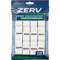 ZERV Pro Overgrip 12-Pack White