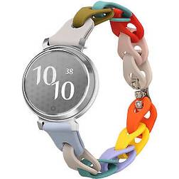 Kwmobile Ersatzarmband für Garmin Lily 2 Lily 2 Active Silikon Band Mehrfarbig