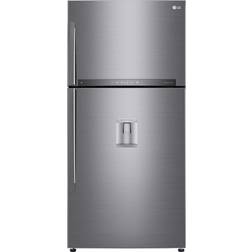 LG GTF916PZPED Combined Refrigerator 630 L Steel Platinum