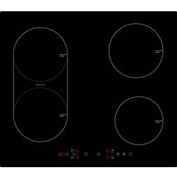 ElectrIQ 60cm 4 Zone Induction Hob with Bridge Zone