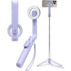 Spigen 74 cm MagSafe Bluetooth Selfiestick Tripod Lavender