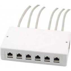 EFB Elektronik OFFICE BOX 6 12 PORT HVID