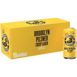 Brooklyn Pilsner Lager Beer Cans 10 x 440 ml