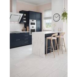 Wickes Sigford Grey Matt Porcelain Wall & Floor Tile 600 x 300mm