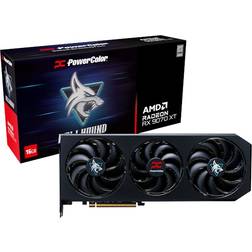 Powercolor AMD Radeon RX 9070 XT Hellhound OC 16GB GDDR6 Grafikkarte