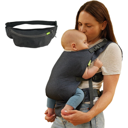 Infantino Travel Fold N Go Baby Carrier Grey
