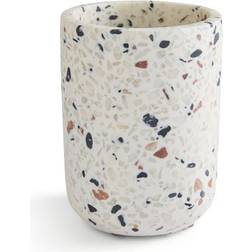 Dunelm Terrazzo Natural Toothbrush Holder