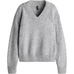 H&M V-neck Jumper - Grey