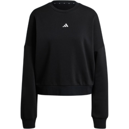adidas Essentials Small Logo Feelcozy Sweatshirt - Black