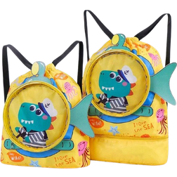 Shein Waterproof Swimming Backpack With Dry And Wet Separation Ldeal For Swimming Storage