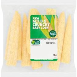 Asda Mild & Crunchy Baby Corn 145g 1pack