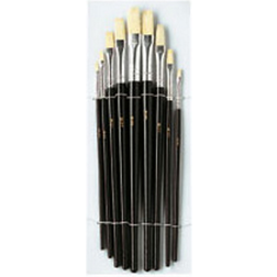 AMI Penselset Svinborst Flat 9 st