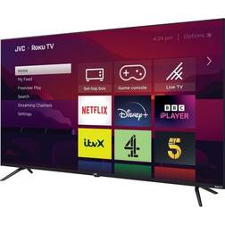 JVC JVC LT-55CR530 Roku TV 55" Smart 4K Ultra HD HDR LED TV