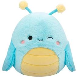 Squishmallows 40 cm Bamse P20 Fuzz A Giles Grasshopper