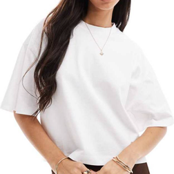 ASOS DESIGN T-Shirt I Kort Boxig - Vit