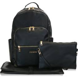 My Babiie Backpack Pro Changing Bag Black Gold