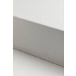 H&M Fitted Cotton Double Bed Sheet Grey (200x140cm)