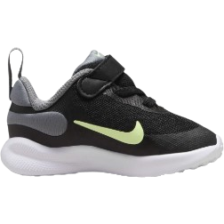 Nike Revolution 7 Toddler 2T Black/Barely Volt/Smoke Grey/White