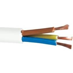 Nexans Ledning H05VV-F PKAJ 5G0,75 hvid S100
