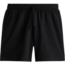 H&M Regular Fit Sweatshorts - Sort