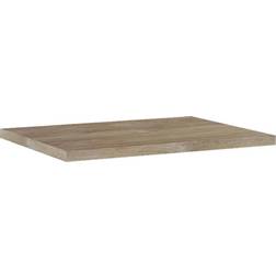 Jungborn Bänkskiva Ek Struktur MDF Tvättställs 60,6 x 2,8 x 46 cm