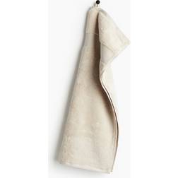 H&M Mjuk Frottéhandduk 50x70 Gästhandduk Beige (70x50cm)