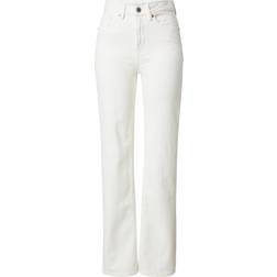 Vero Moda Vmtessa Hohe Taille Gerade Geschnittene Jeans - Weiß