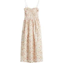 H&M Smock-Topped Dress - White