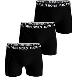 Björn Borg Cotton Stretch Boxer 3-pack - Black