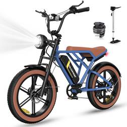 Colorway E-Bike 20 Inch Off-Road 4.0 Fat Tire 250W 48V 15Ah 7-Speed
