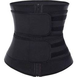 Maxpower Sweat Waist Trainer For Women Trimmer Corset - Black
