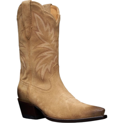 Tecovas Women's The Sadie Cowgirl Boots, 11" Shaft, Toasted Almond, Suede, 2" Heel
