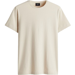 H&M Slim Fit Round-necked T-shirt - Beige