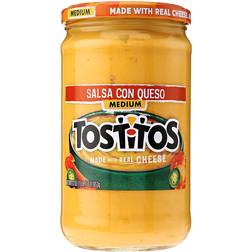 Tostitos Medium Salsa Con Queso 23oz 1pack