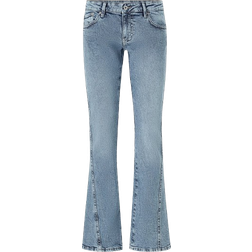 Gina Tricot Flare Fit Jeans - Blau