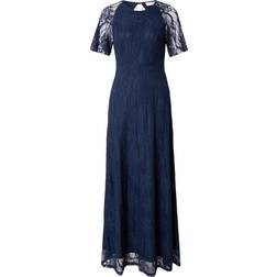 Vila Vifemma Short Sleeved Maxi Dress - Blå