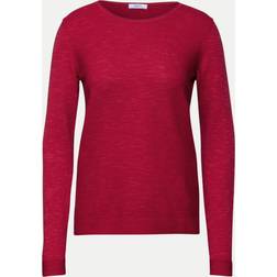 Cecil Pullover - Rubinrød