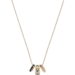 Coach Signature Enamel Rondell Necklace