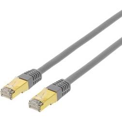 Deltaco S/FTP Cat7 RJ45 LSZH 7m