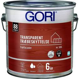 Gori 505 Transparent Træbeskyttelse Grøn 2.5L