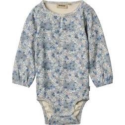 Wheat Body Elmine - Blue Summer Flowers