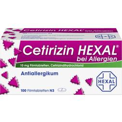 Cetirizine Bei Allergien 100Stk. Tablette