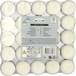 Papstar Värmeljus 50-pack 4h 50st Stearinljus 1.6cm