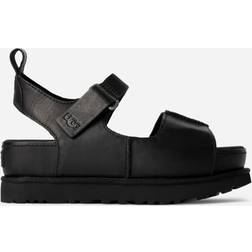 UGG Goldenstar Hi Leather Sandals - Black